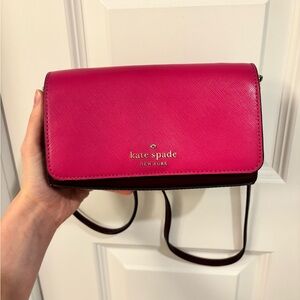 Kate Spade Pink Two-Toned Crossbody Bag